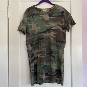 camo t-shirt dress from Forever 21